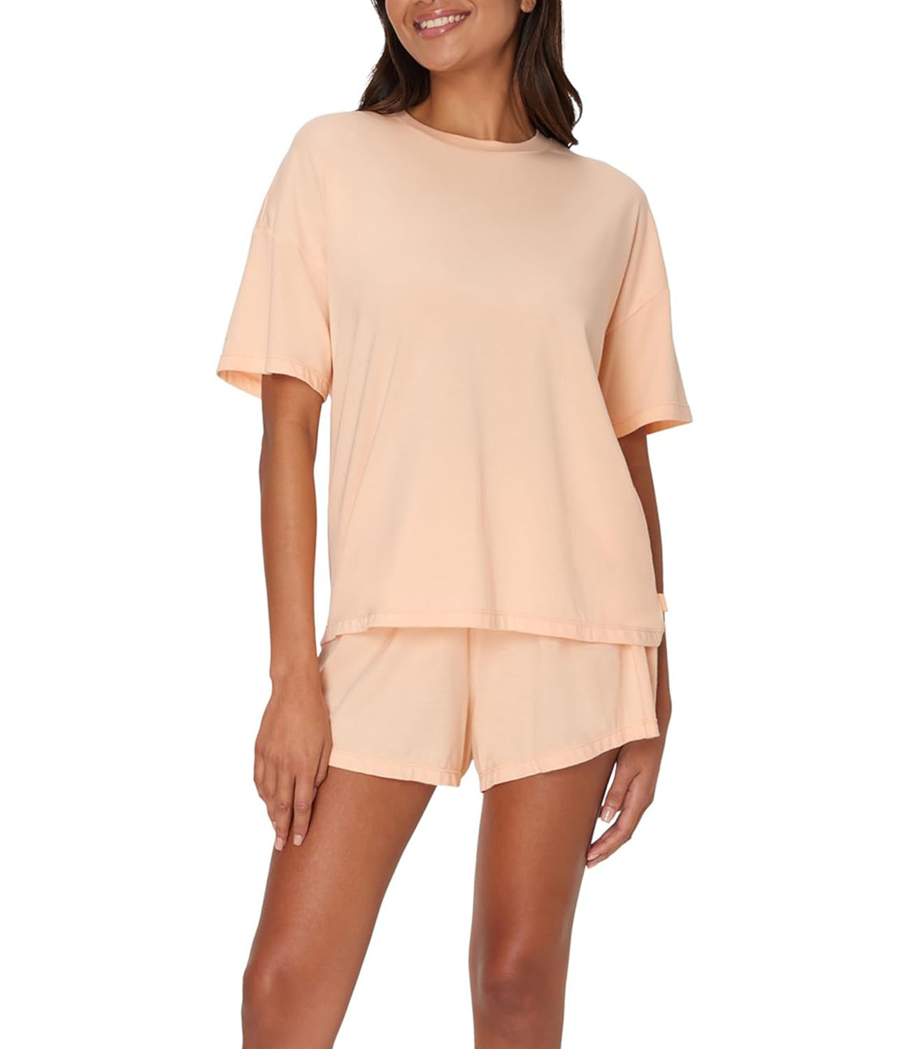 Women's SuperSoft Comfywear Boxy T-Shirt & Sleep shorts (buy 2 free shipping)