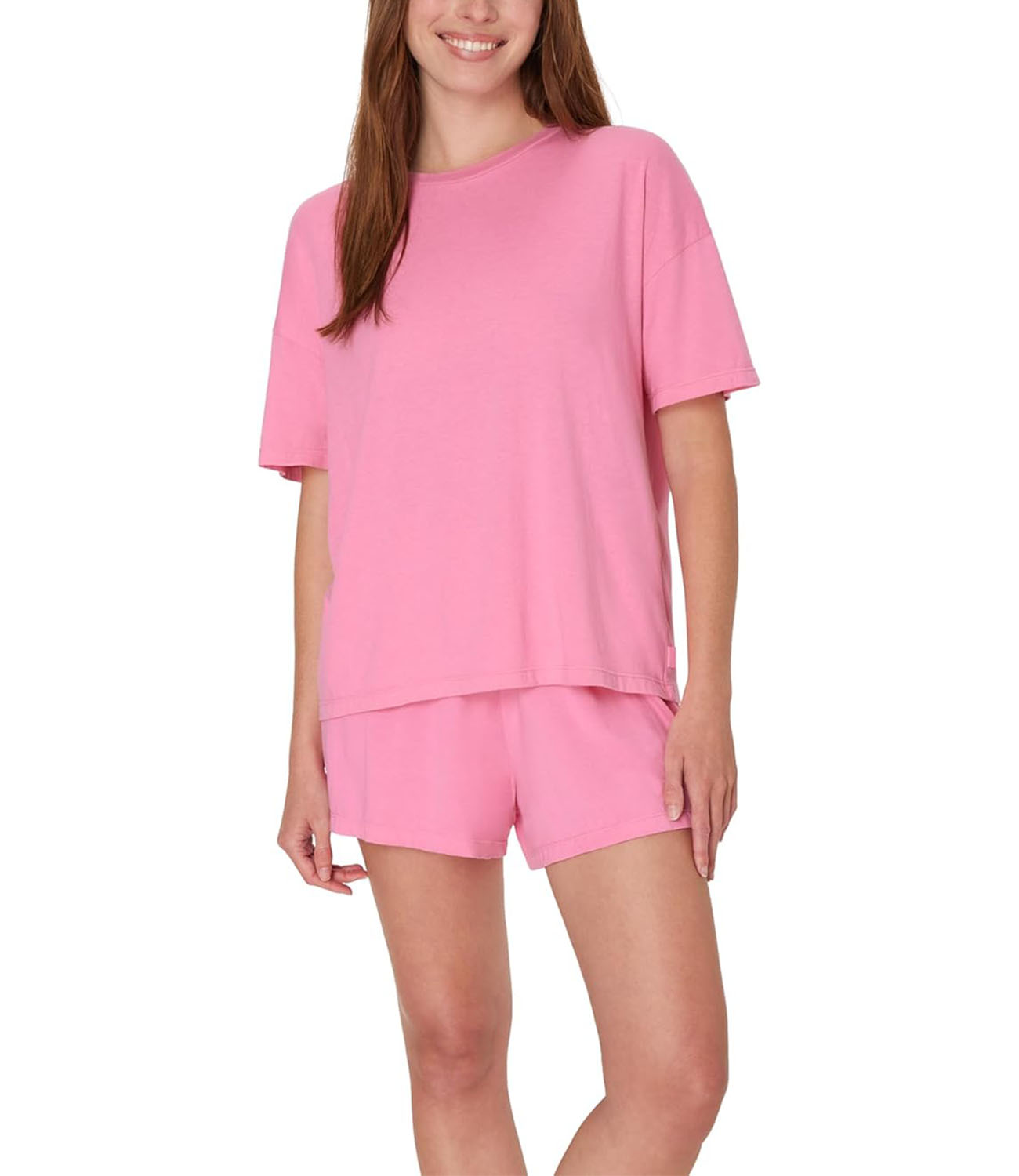 Women's SuperSoft Comfywear Boxy T-Shirt & Sleep shorts (buy 2 free shipping)
