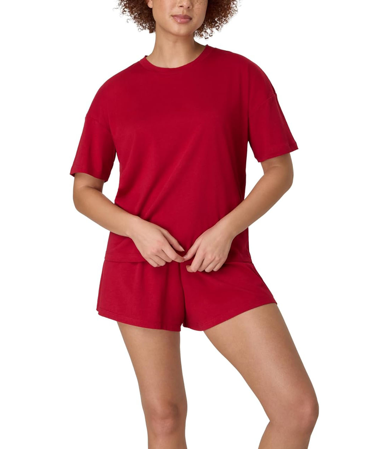 Women's SuperSoft Comfywear Boxy T-Shirt & Sleep shorts (buy 2 free shipping)