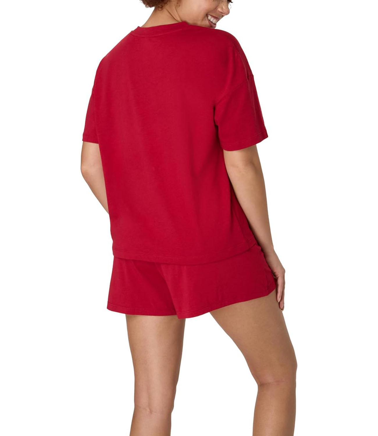 Women's SuperSoft Comfywear Boxy T-Shirt & Sleep shorts (buy 2 free shipping)