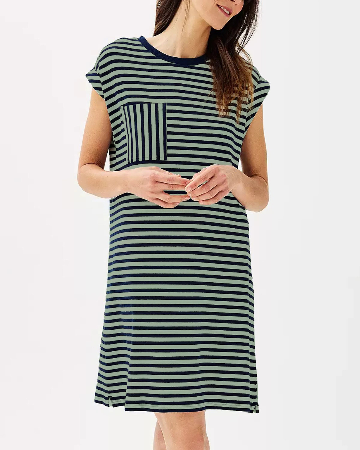 Women's Striped T-Shirt Dress (Buy 2 Free Shipping)