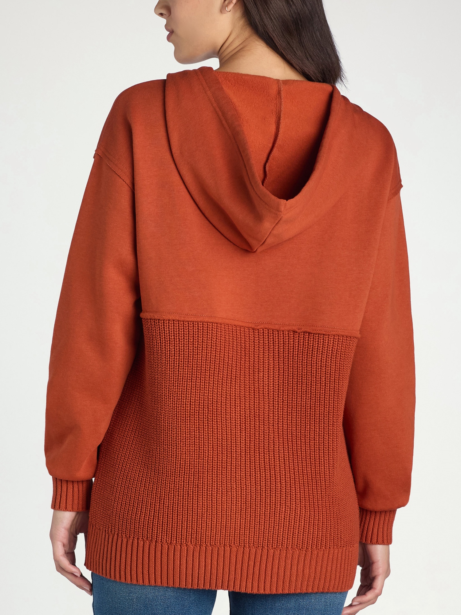 Casual Knitted Patchwork Hoodie (Buy 2 Free Shipping)