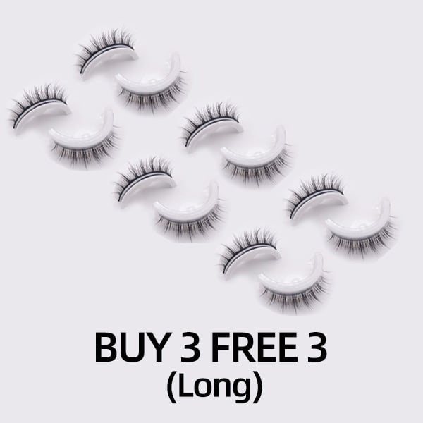 Christmas Sale 48% OFF - Reusable Self-Adhesive Eyelashes-Pink Laura