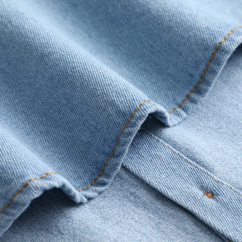 Men's and women's denim false collars