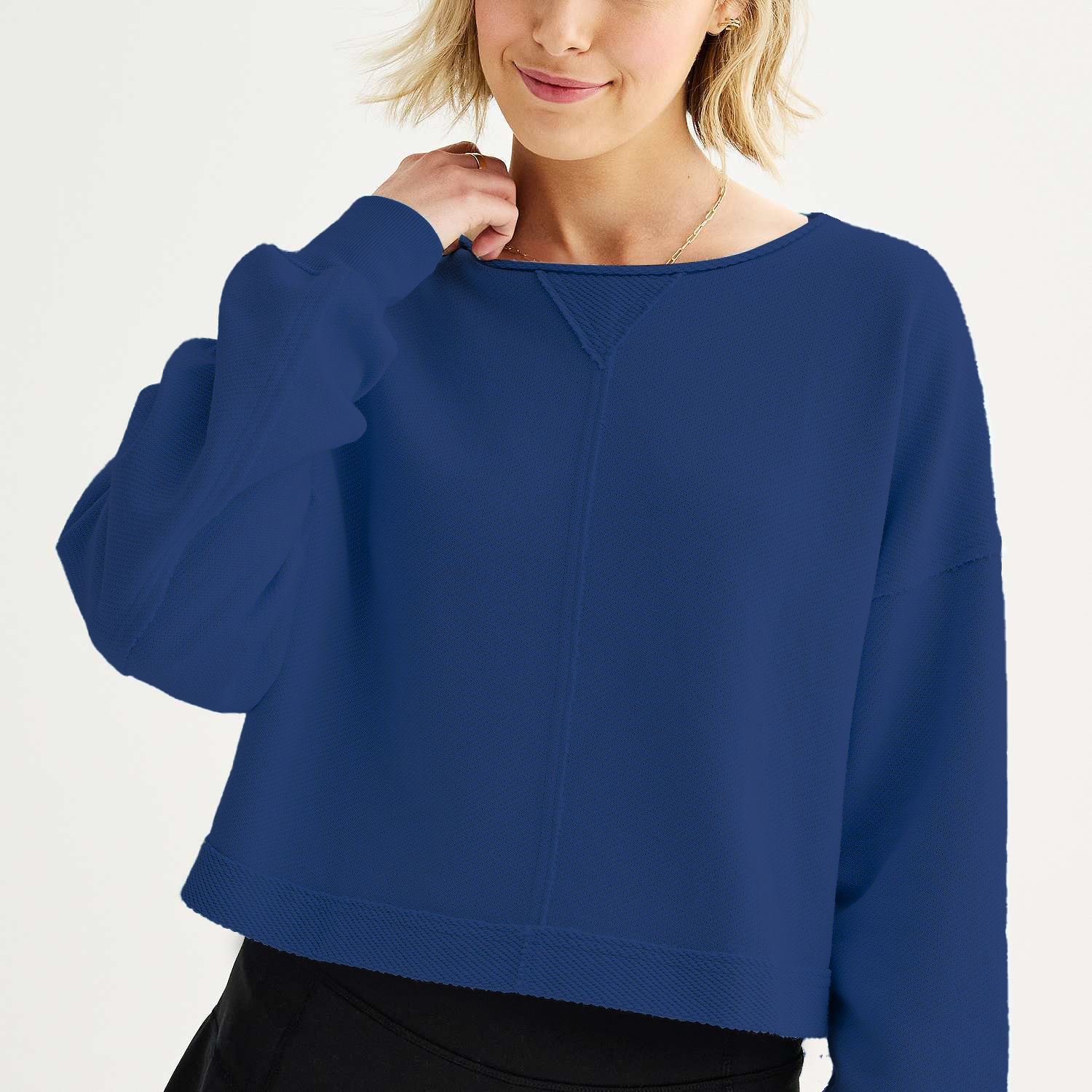 Cropped Athleisure Sweatshirt Set✨Buy 2 Free Shipping