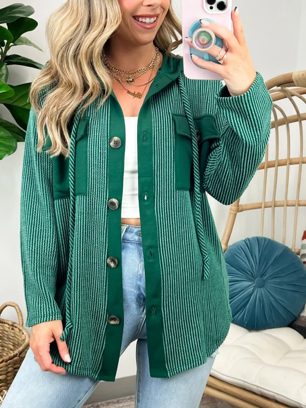 Saturday Satisfaction Ribbed Hoodie Sweatshirt (Buy 2 Free Shipping)