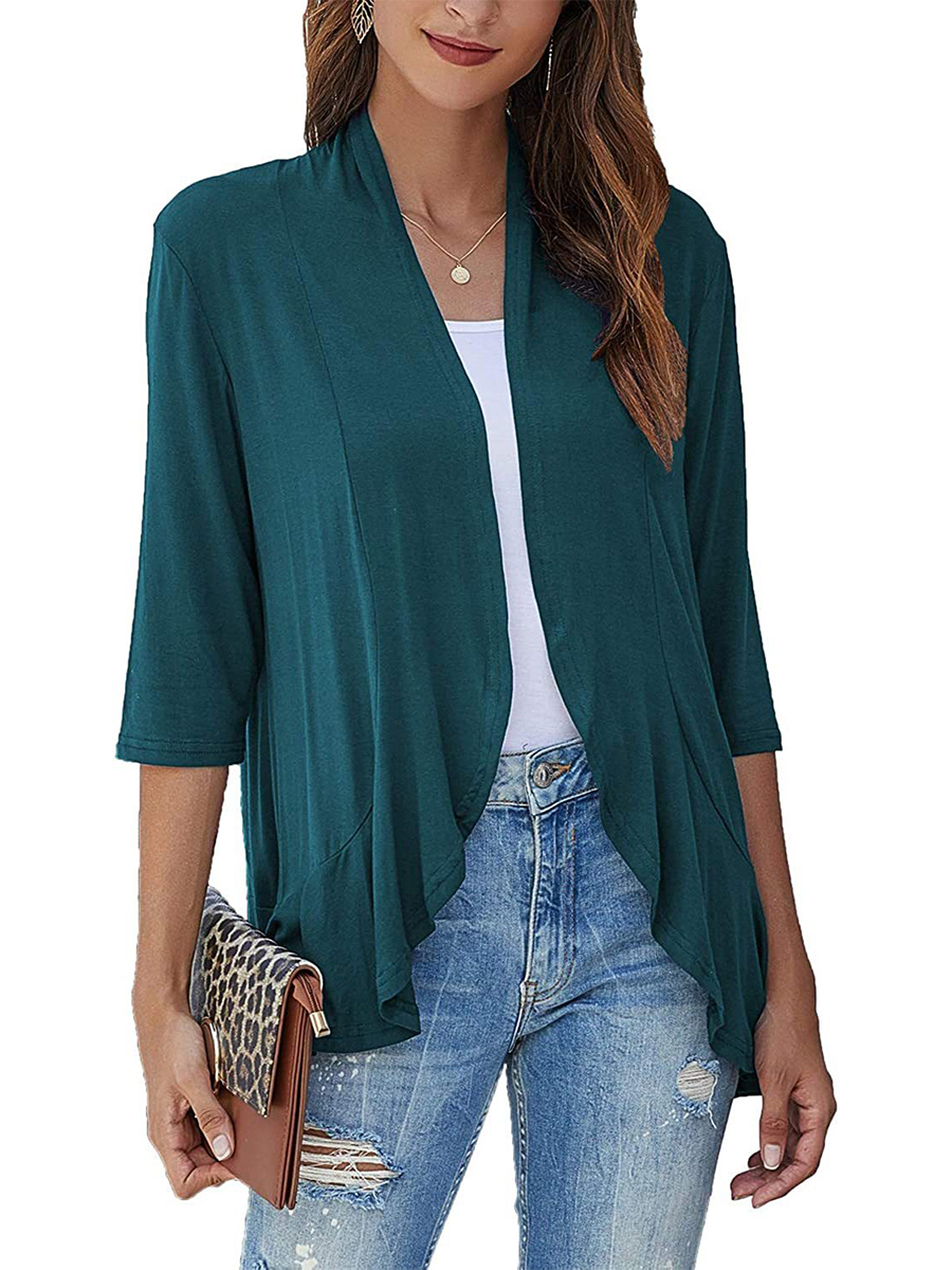 Women's Casual Lightweight Open Front Cardigans