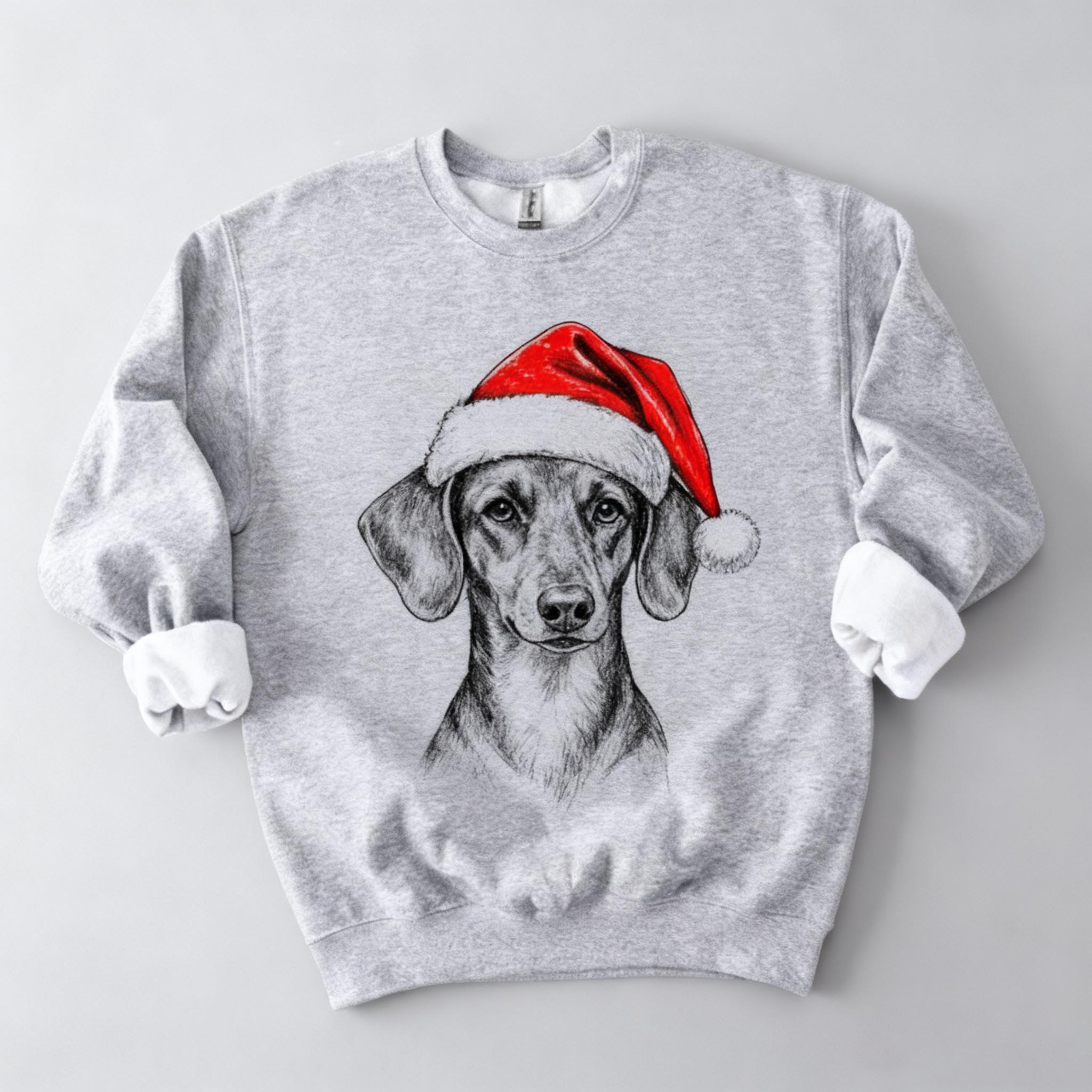 Christmas Dog Sweatshirt, Christmas Gift For Dog Lovers
