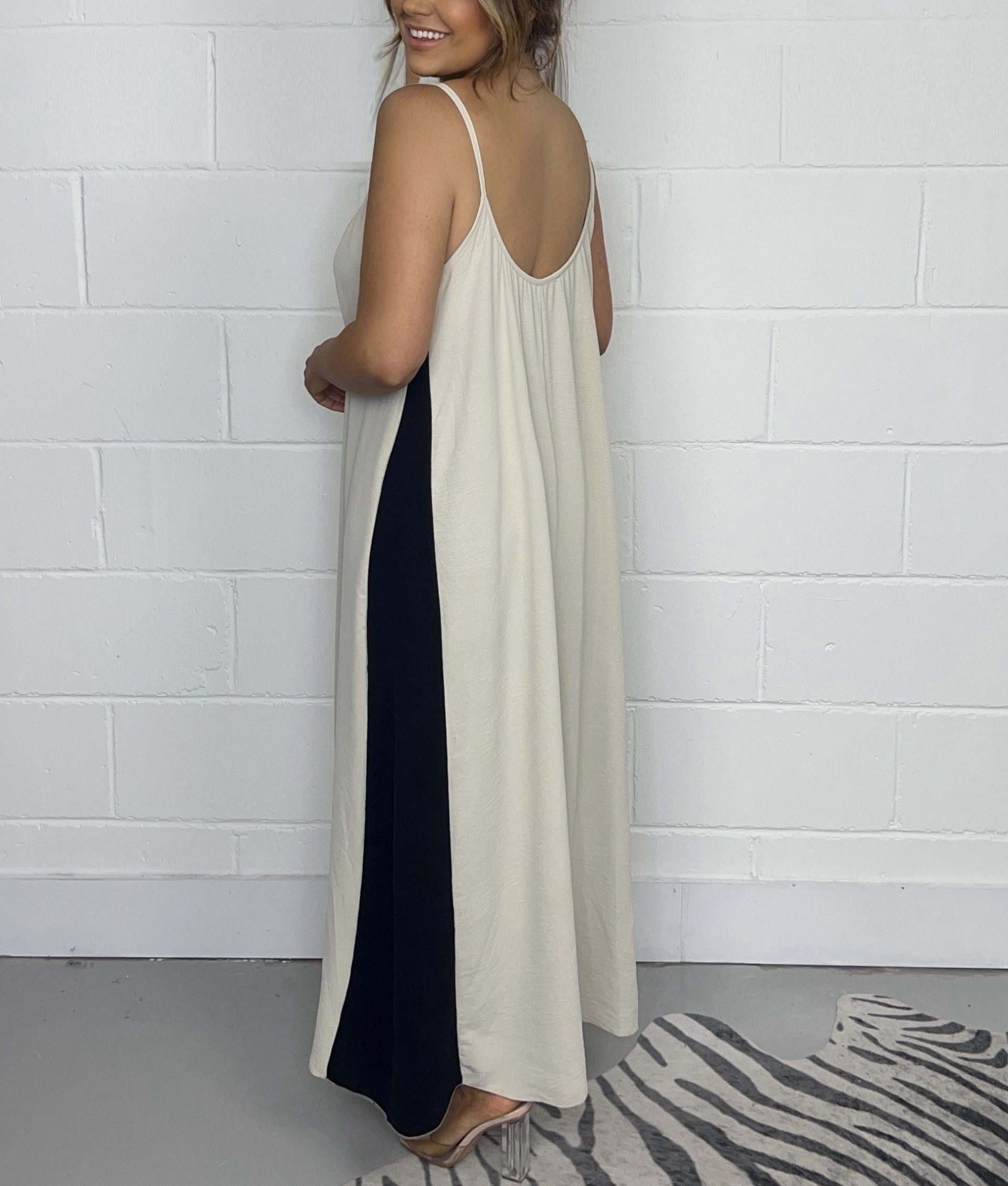 2024 Women's Spaghetti Strap Maxi Dress