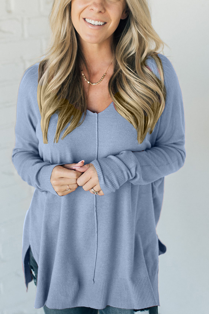 So Soft Seam Front Sweater
