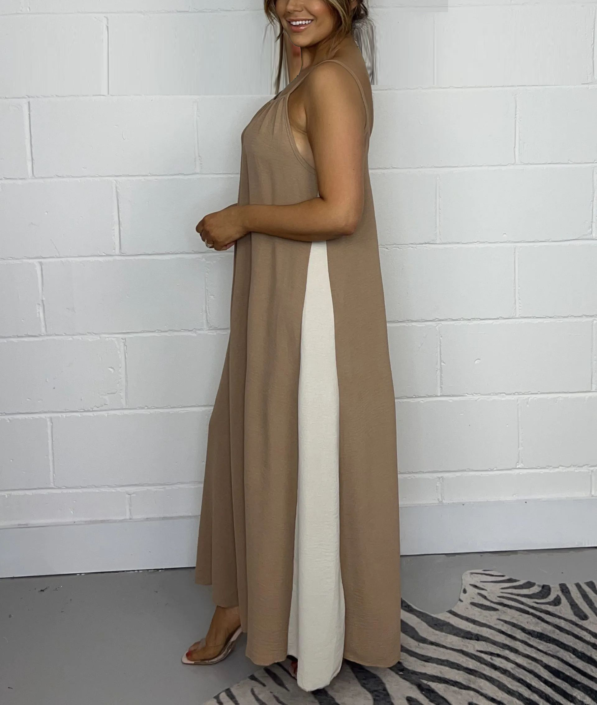 2024 Women's Spaghetti Strap Maxi Dress