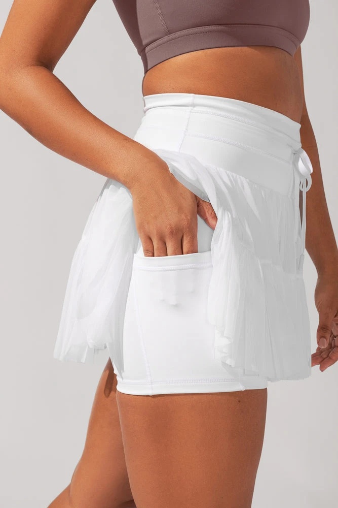 Tiered Skort With Pockets (BUY 2 FREE SHIPPING)
