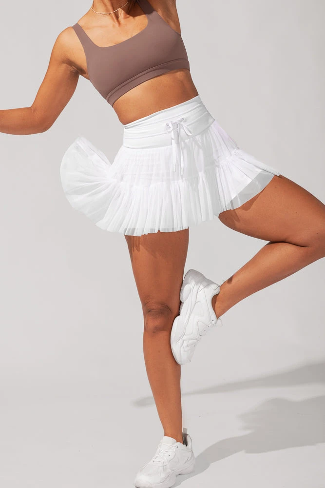 Tiered Skort With Pockets (BUY 2 FREE SHIPPING)