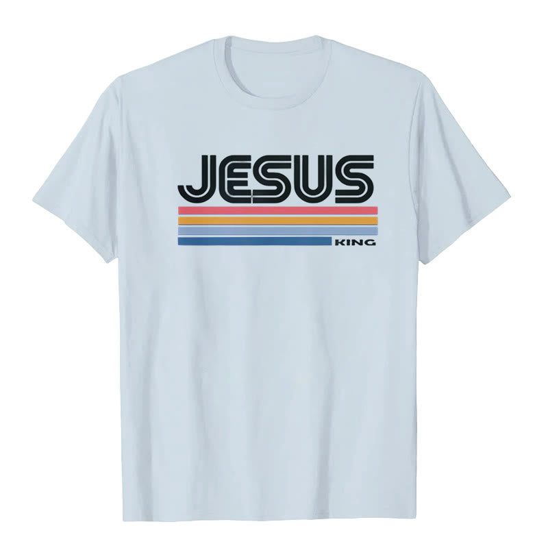 Retro Jesus King T-Shirt(buy 2 free shipping!!!)