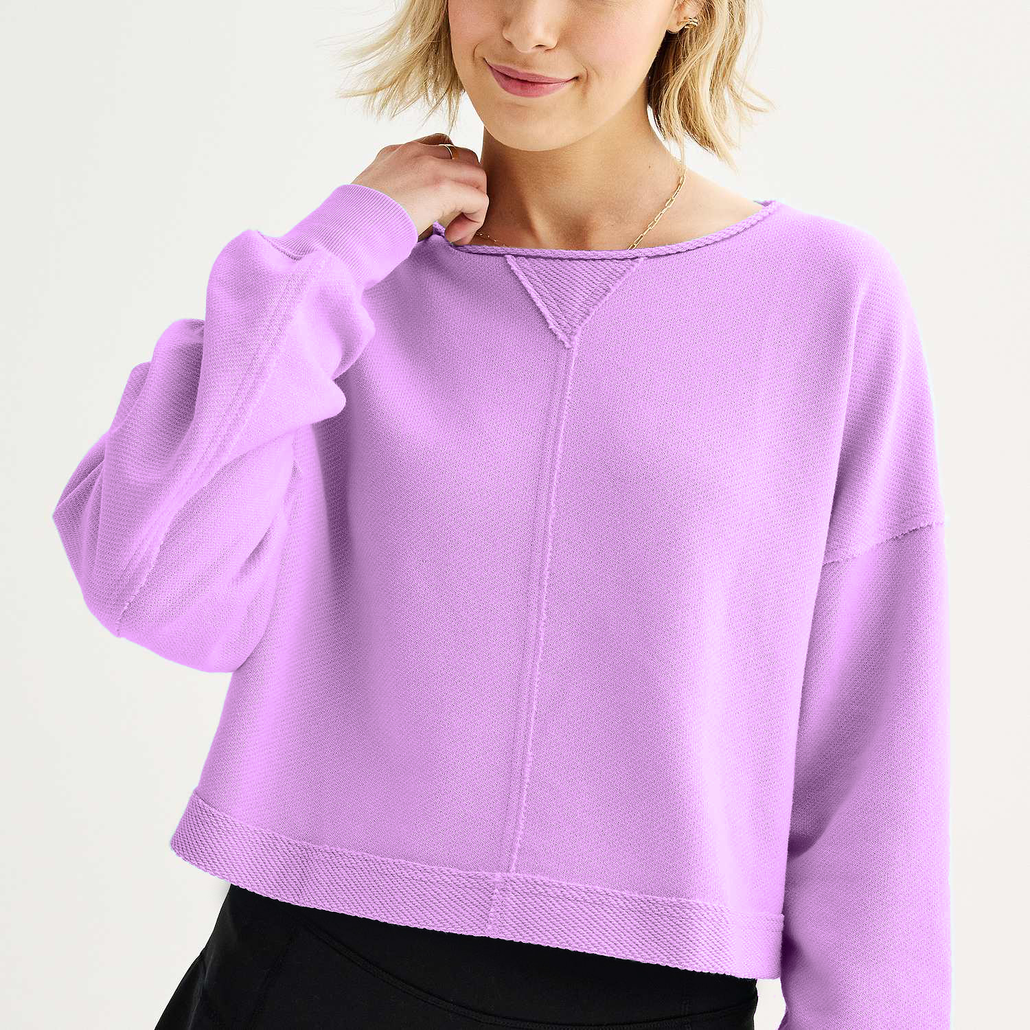 Cropped Athleisure Sweatshirt Set✨Buy 2 Free Shipping