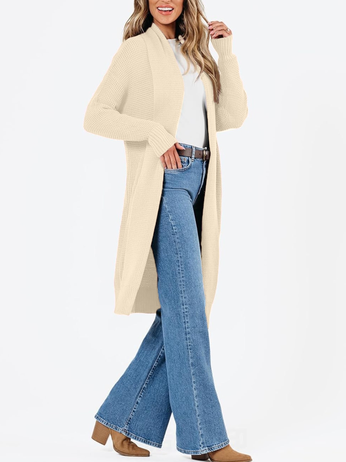 Oversized Open Front Cardigan Sweaters Coat (Buy 2 Free Shipping)