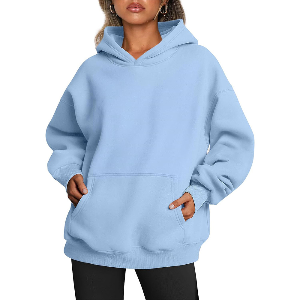 Women's Fall Long Sleeve Oversized Hoodies Fleece Sweatshirts With Pockets (BUY 2 10% OFF)