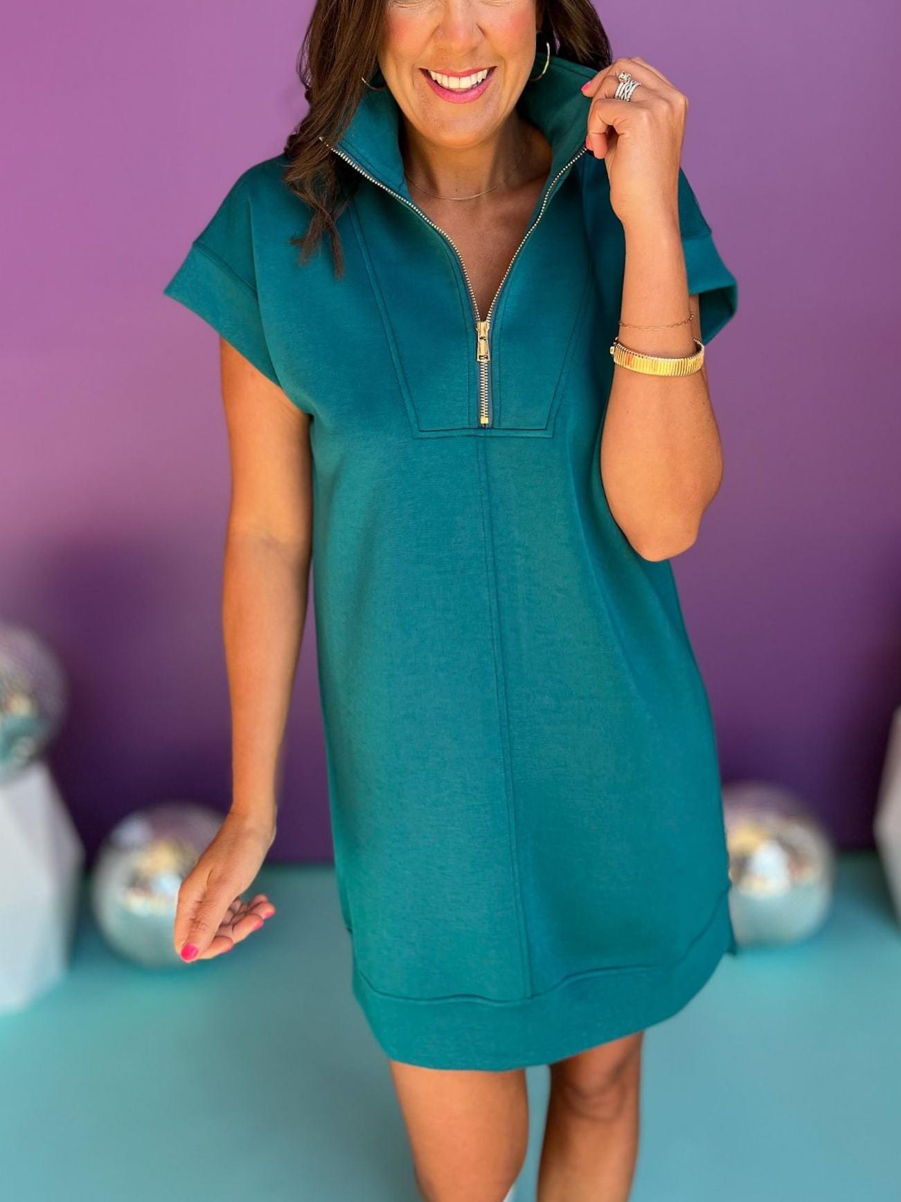 The Taylor Air 3/4 Zip Dress