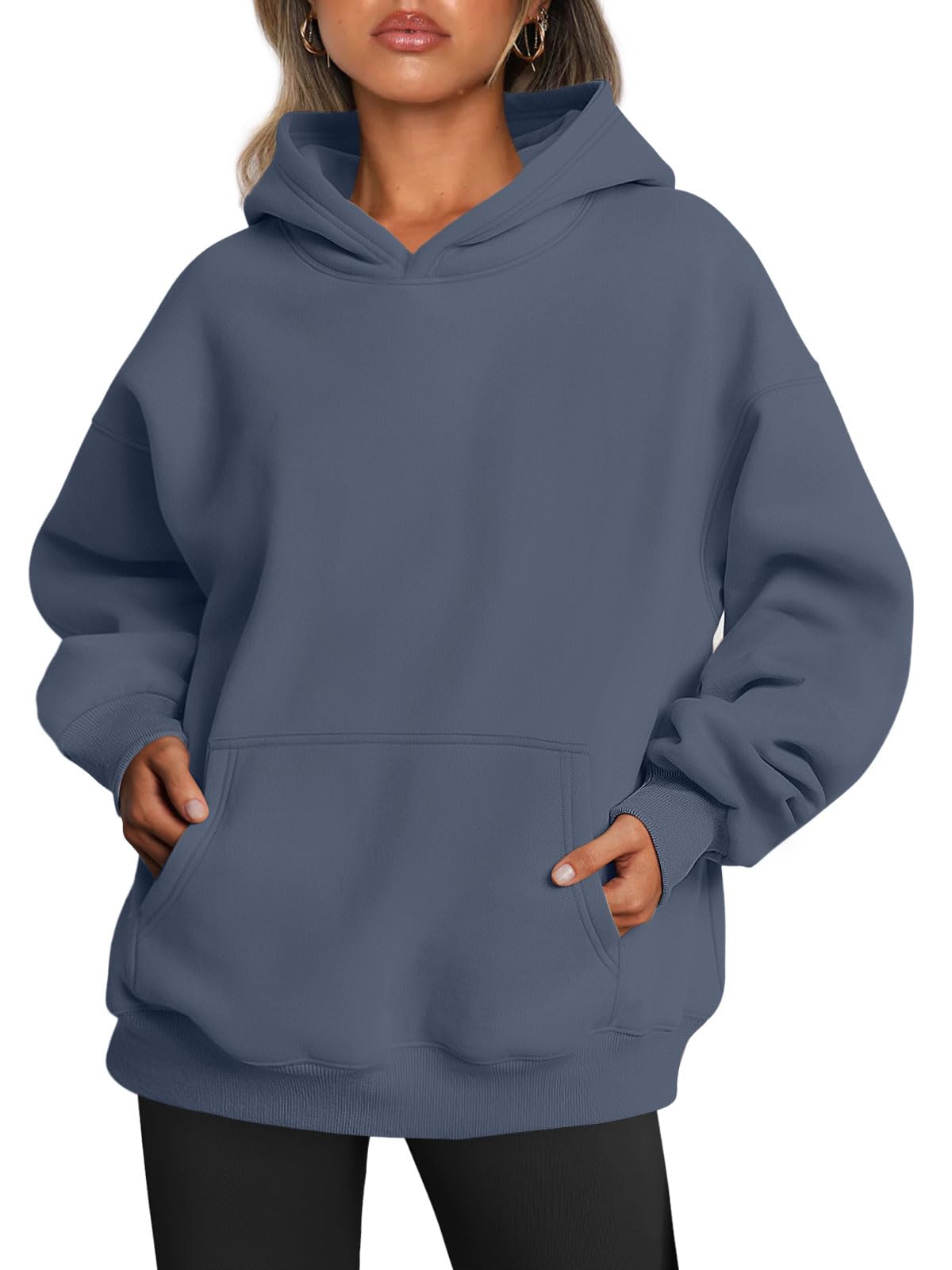 Women's Fall Long Sleeve Oversized Hoodies Fleece Sweatshirts With Pockets (BUY 2 10% OFF)