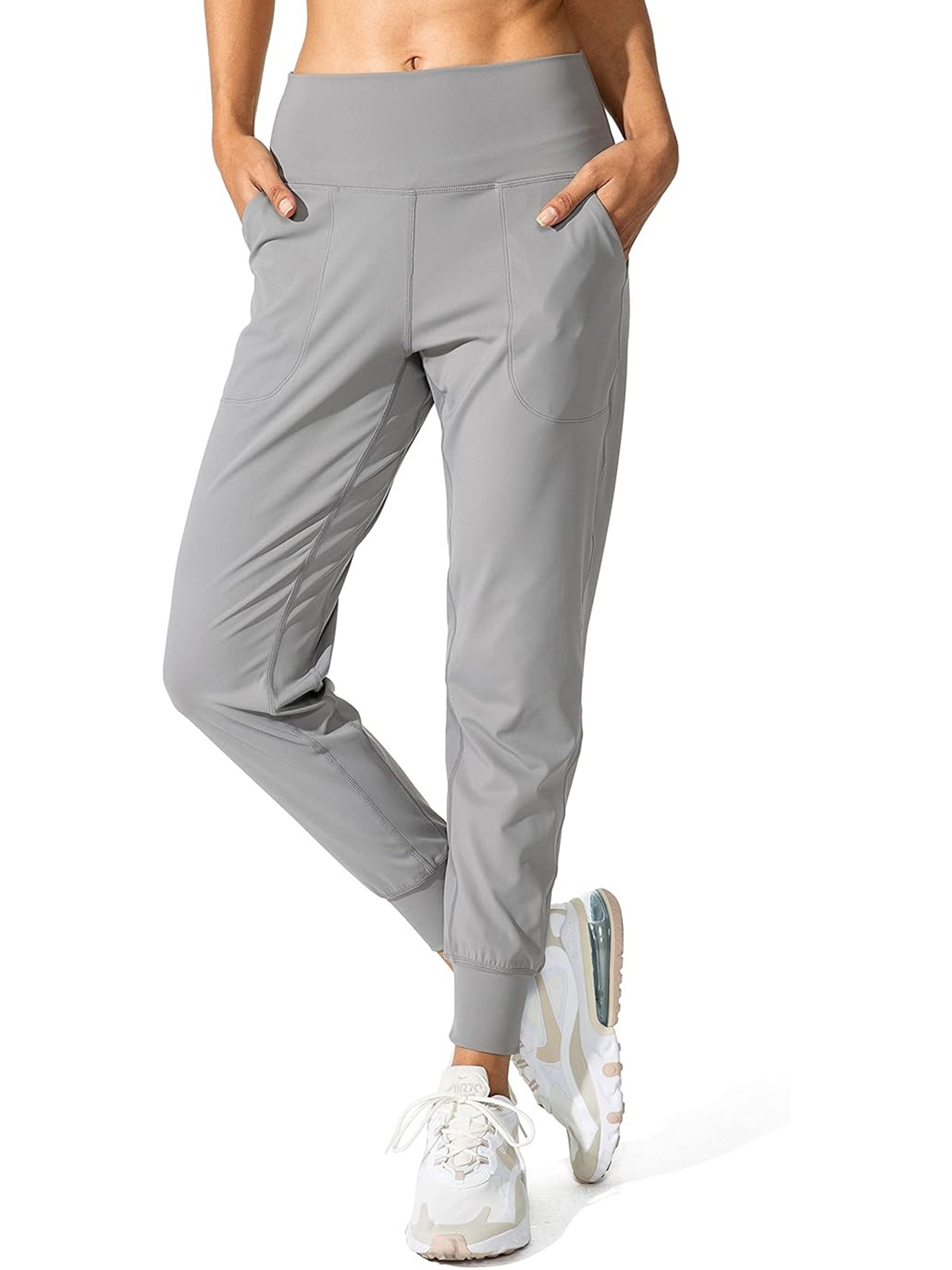 HOT SALE Women's Joggers High Waisted Yoga Pants with Pockets 