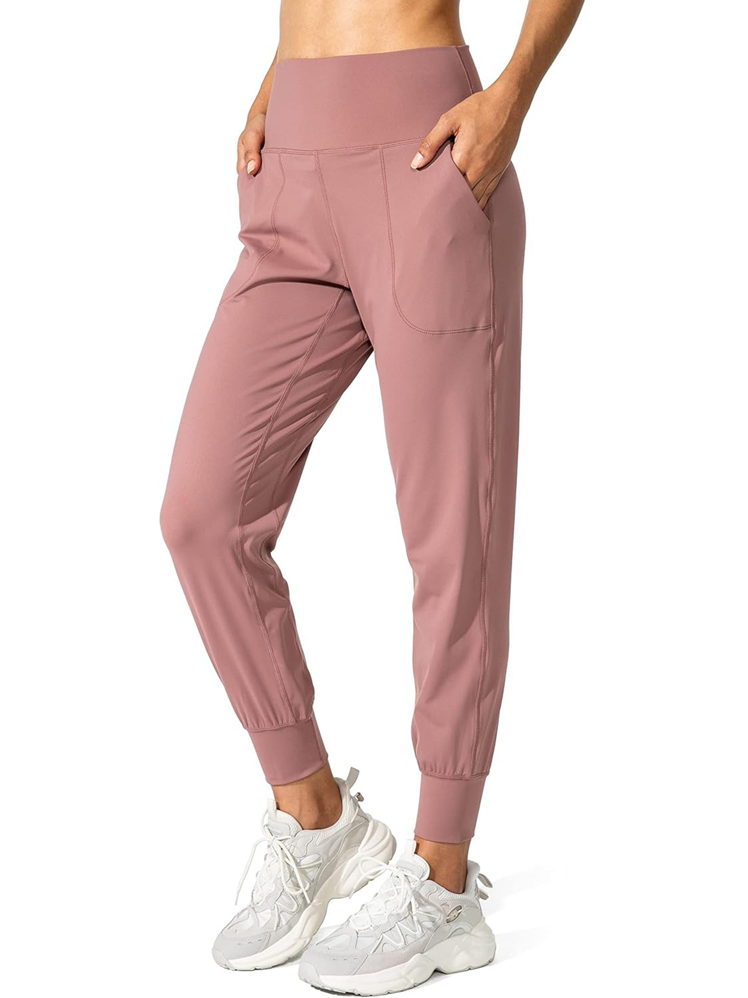 HOT SALE Women's Joggers High Waisted Yoga Pants with Pockets 