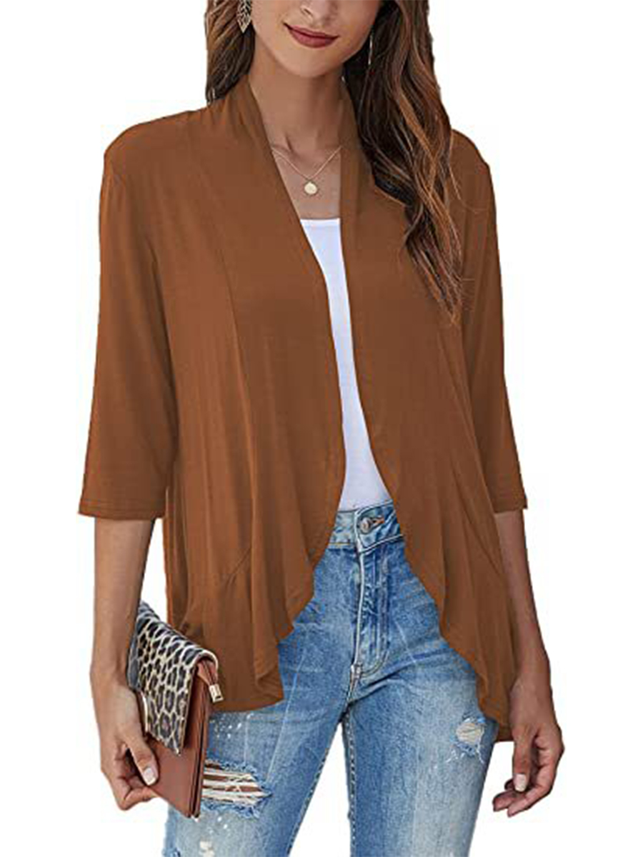 Women's Casual Lightweight Open Front Cardigans