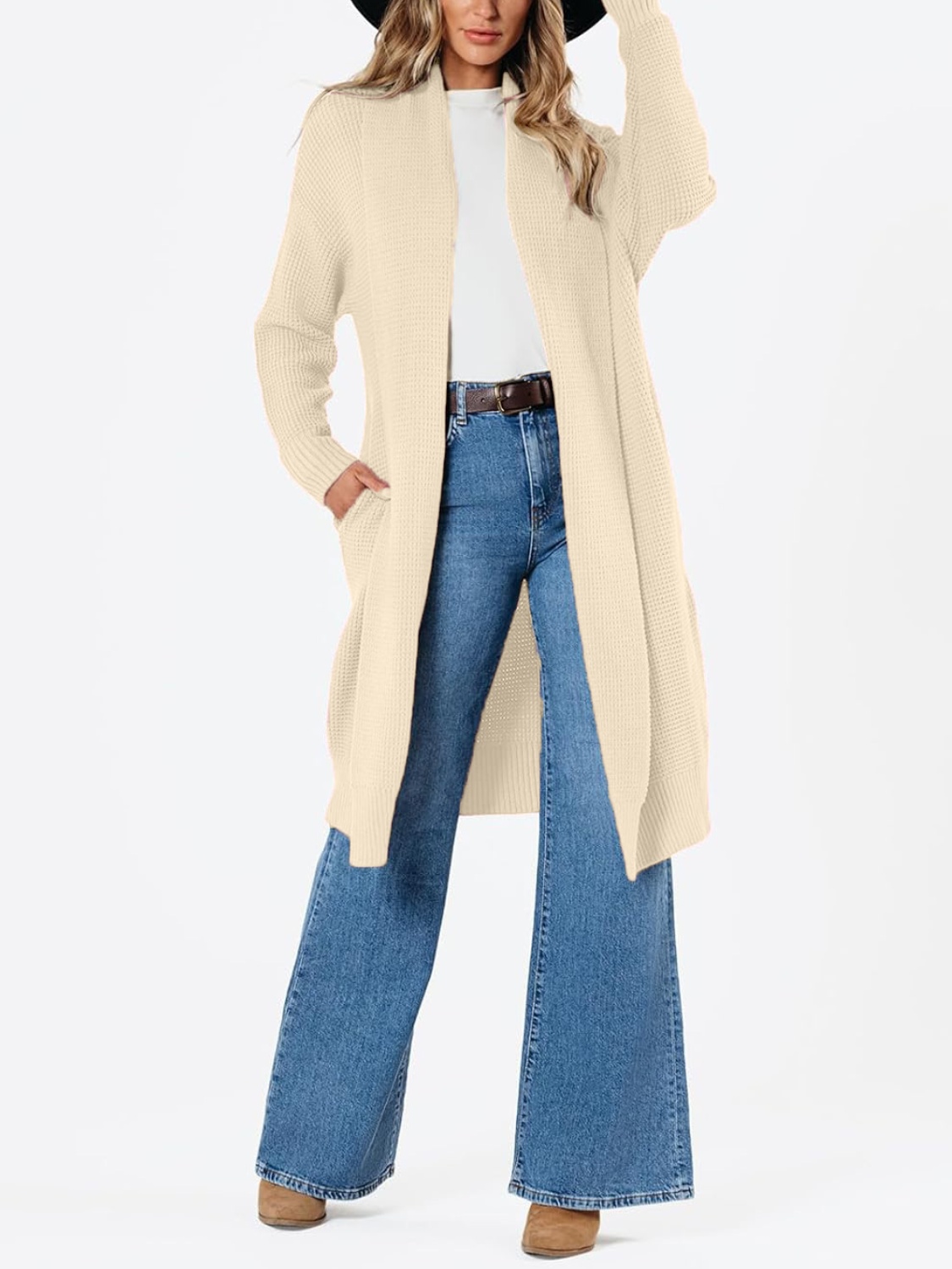 Oversized Open Front Cardigan Sweaters Coat (Buy 2 Free Shipping)