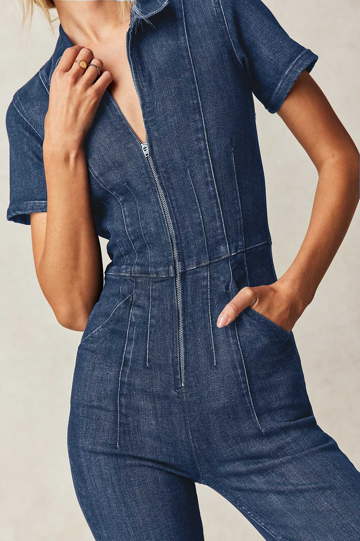 New🔥Women's  Flare Jumpsuit-hivebabe.com