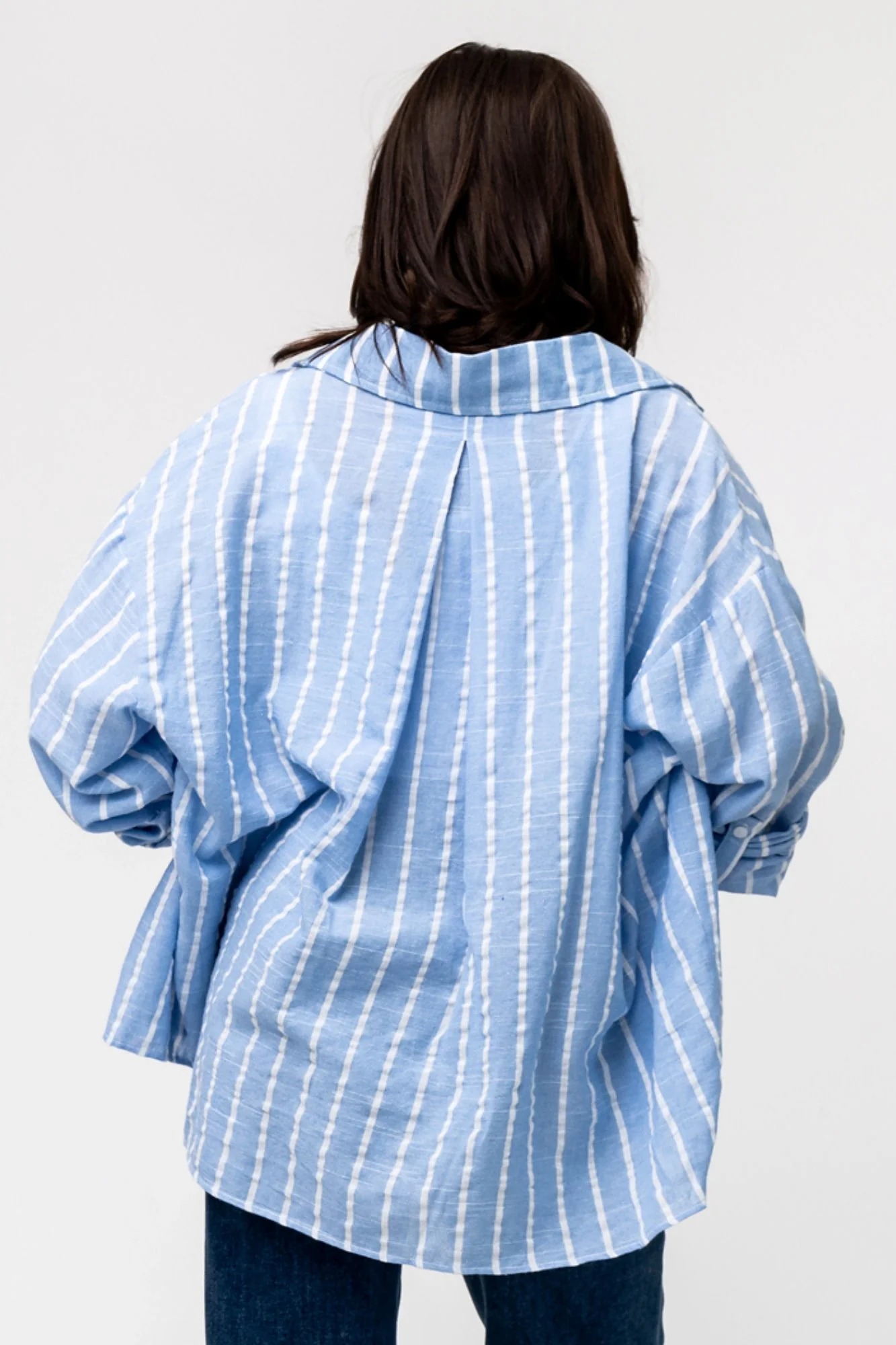 Women's Fashion Button Shirt Jacket Long Sleeve