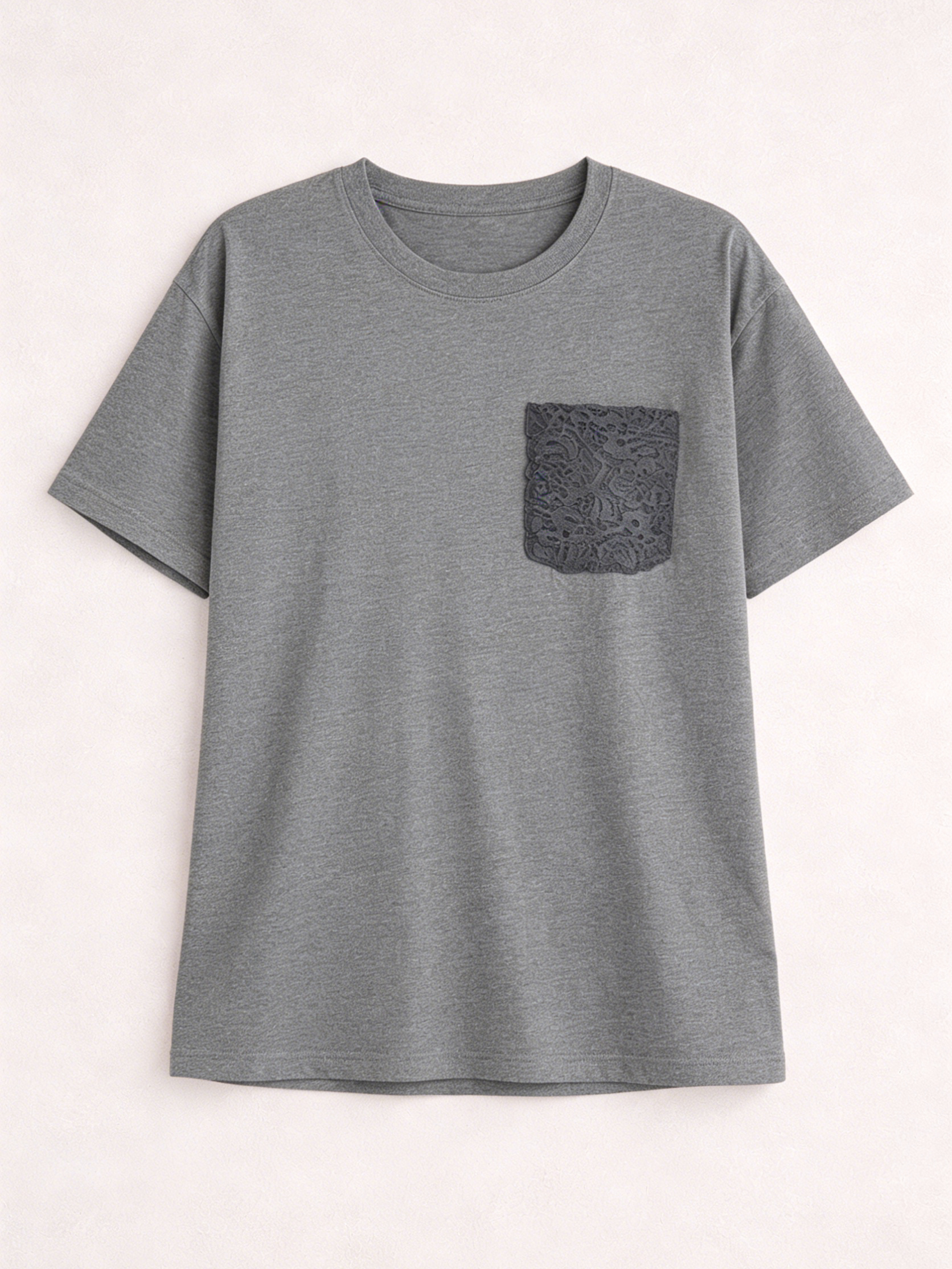 Women's Lace Pocket Versatile T-Shirt