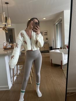 Women's Cartoon Print Drop Shoulder Cardigan