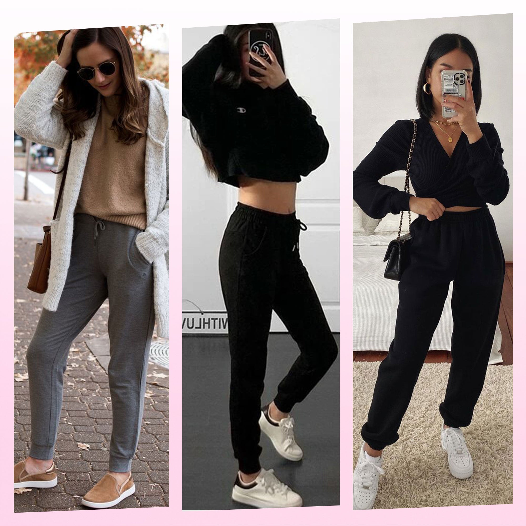 Women's Plus Size Joggers with Pockets - Comfy Sweatpants for Yoga Lounge Workout Pants