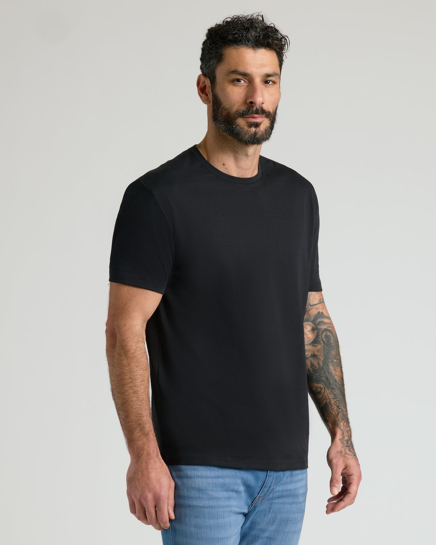 Premium Pima Crew Neck (2‑Pack, 4‑Pack )