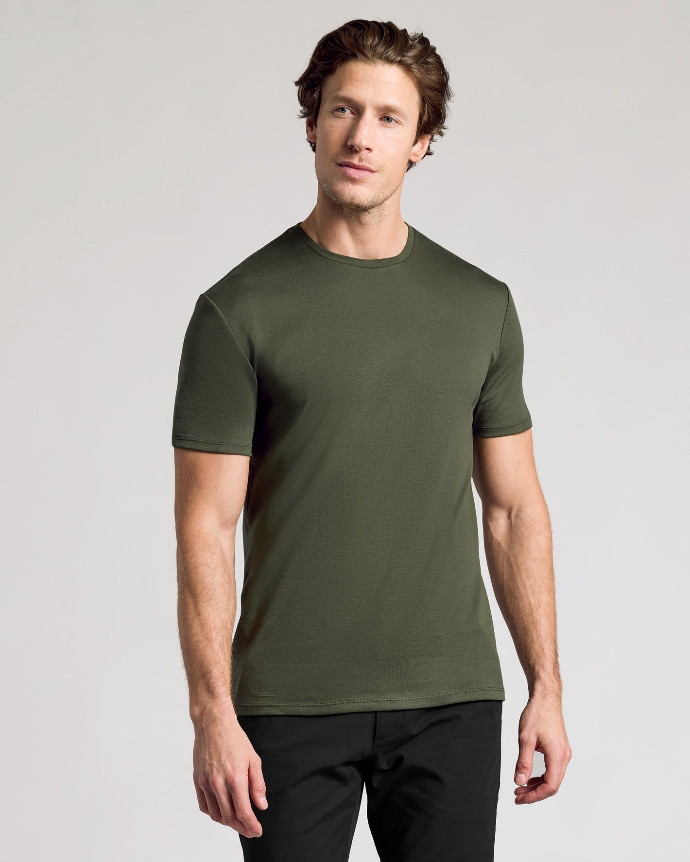 Premium Pima Crew Neck (2‑Pack, 4‑Pack )