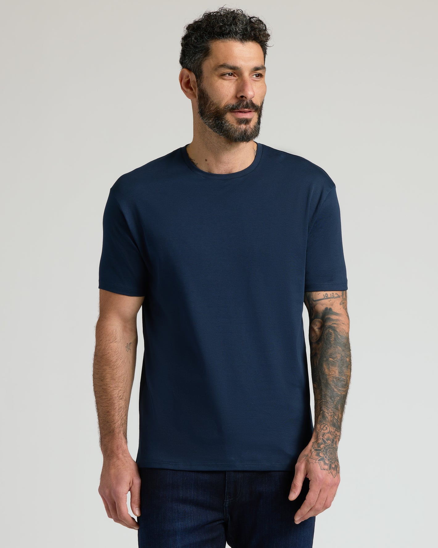Premium Pima Crew Neck (2‑Pack, 4‑Pack )