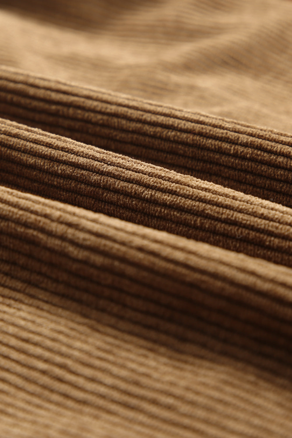 Women's Western Geometric Print Collared Button Front Corduroy Coat