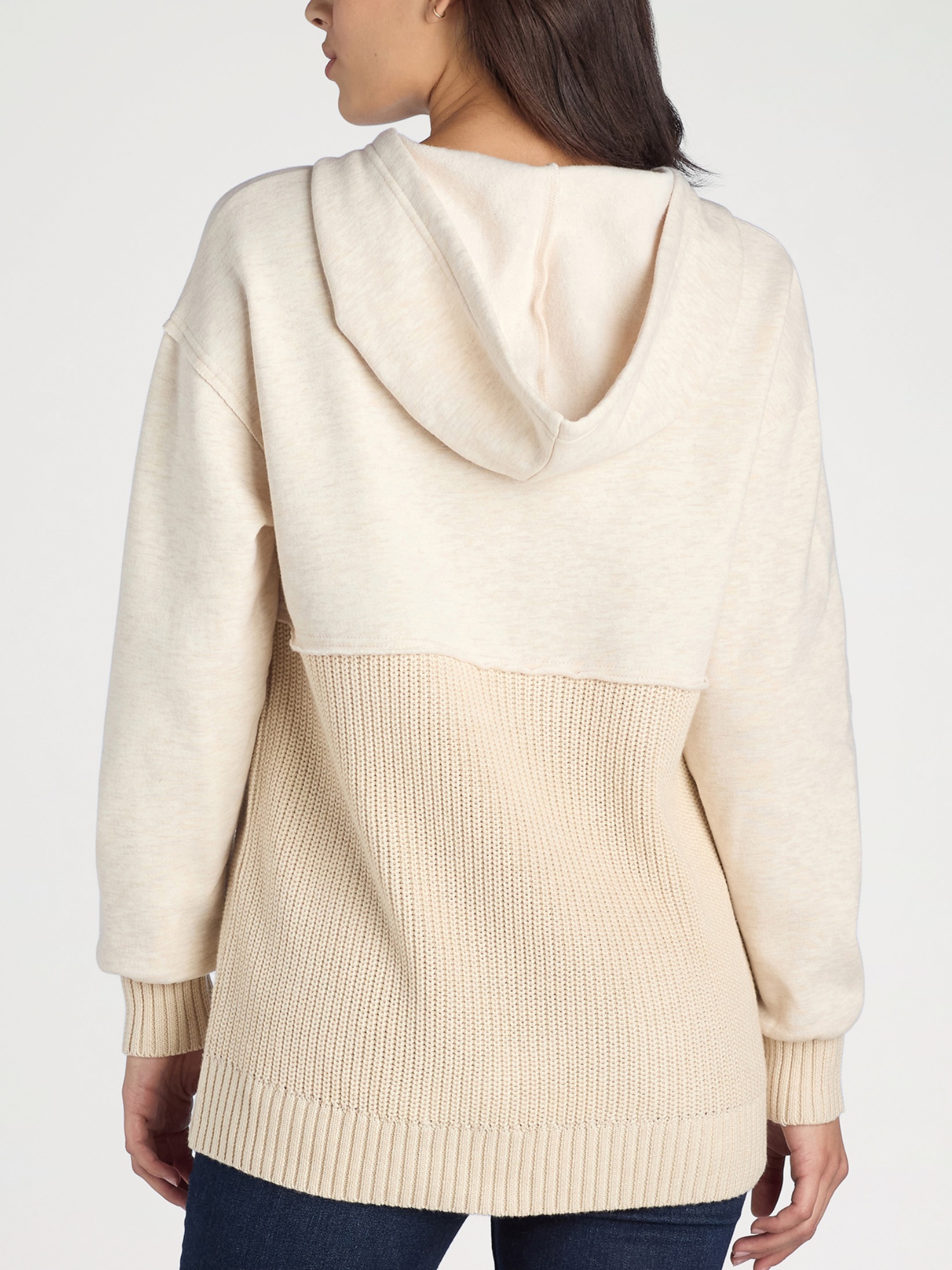 Casual Knitted Patchwork Hoodie (Buy 2 Free Shipping)