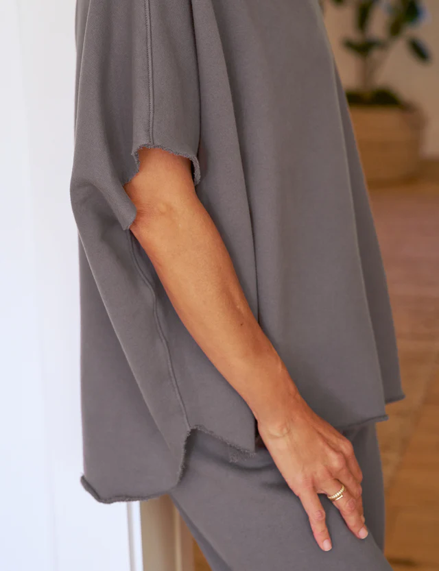 2024 New Women's 3/4 Batwing Sleeve Capelet Wide Leg Pants Set(Buy 2 10% OFF)