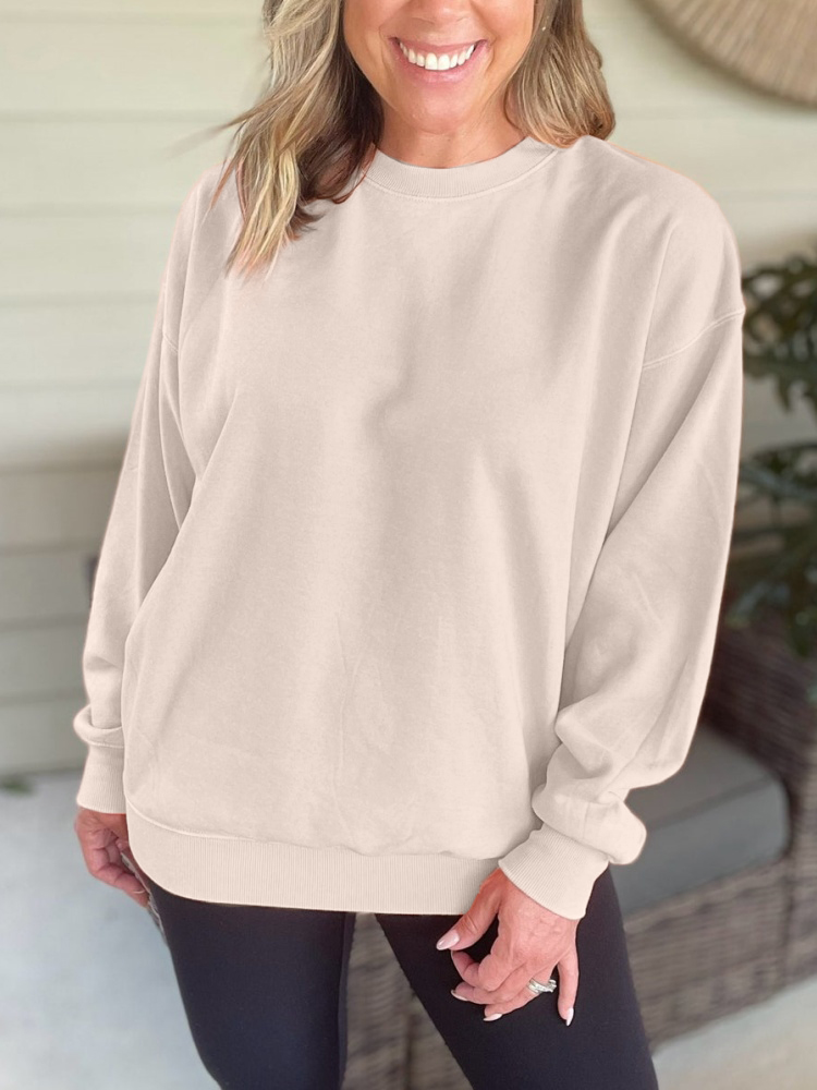 Fleece Lined Oversized Sweatshirt (BUY 2 FREE SHIPPING!!!)