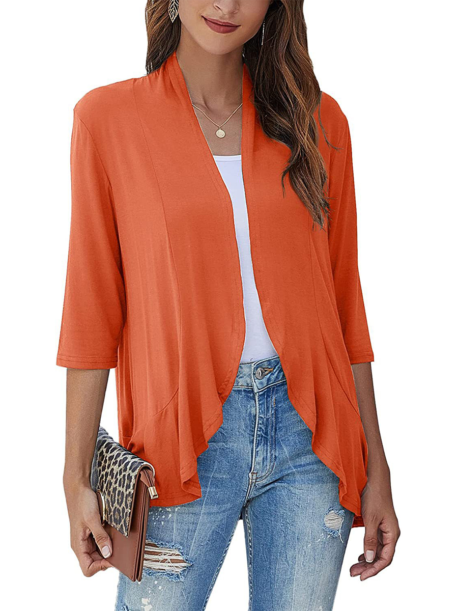 Women's Casual Lightweight Open Front Cardigans