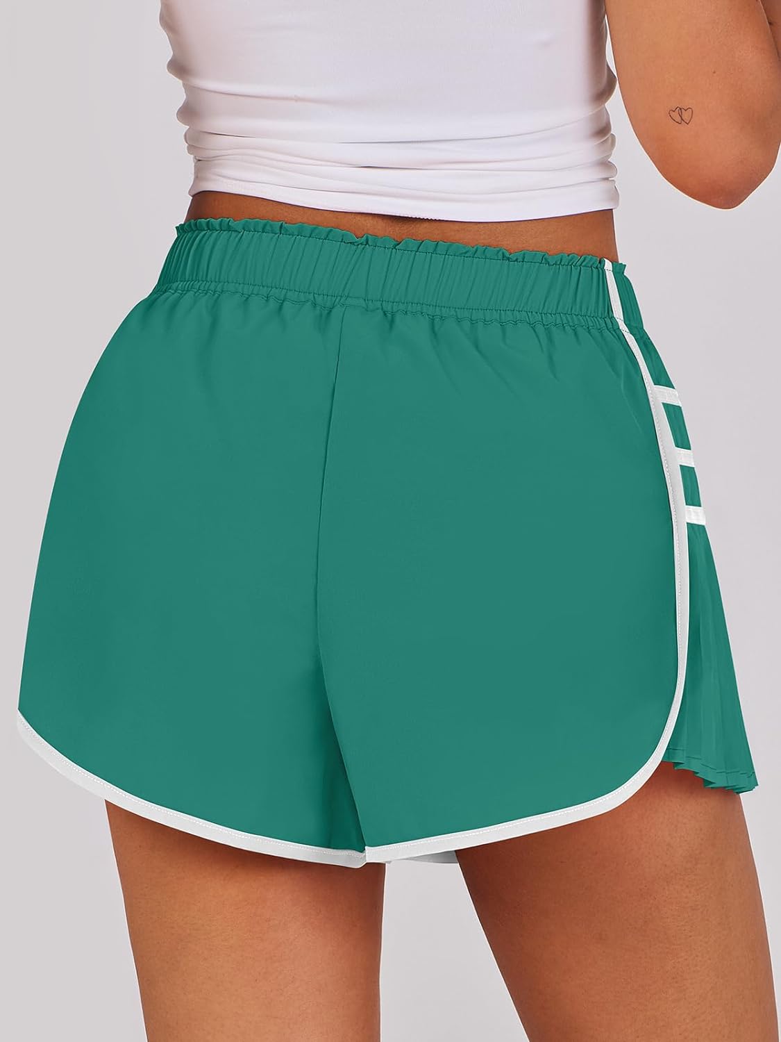 🔥High Waist Pleated Sports Shorts (Buy 2 Free Shipping)