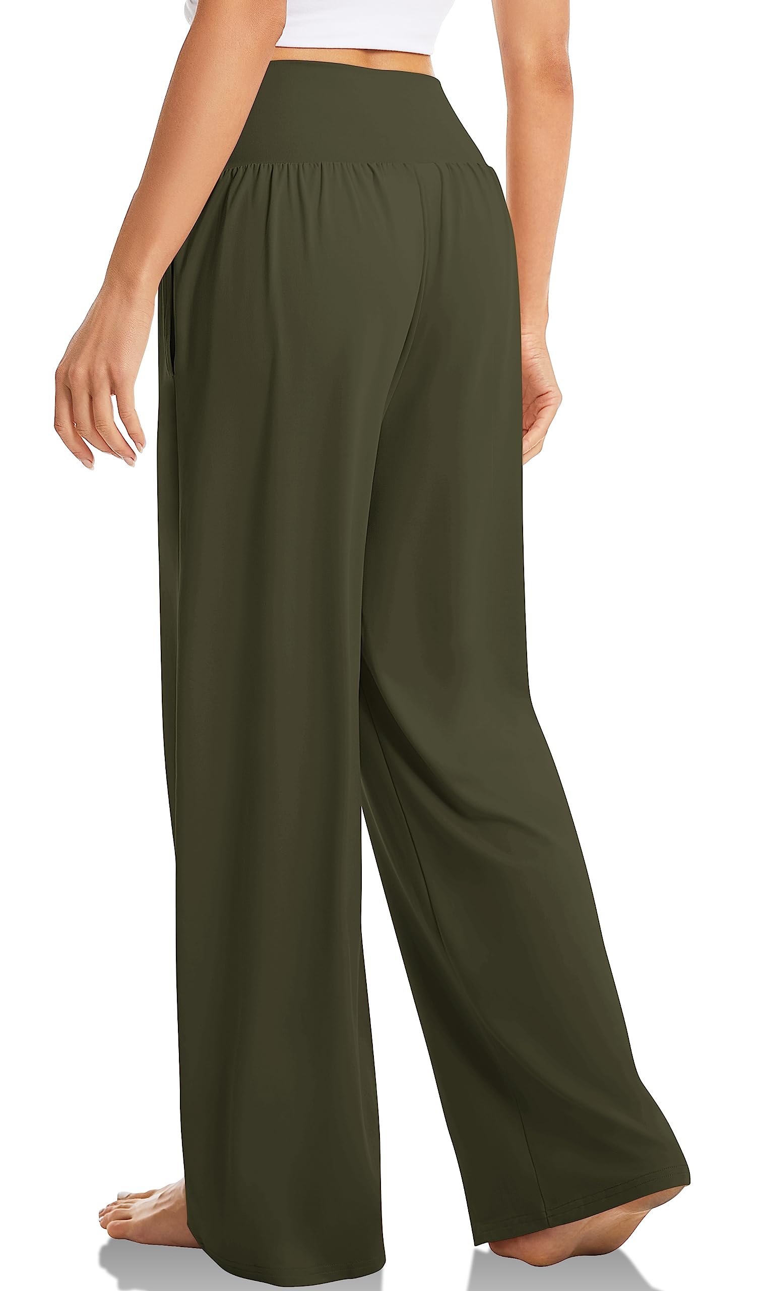 Women's Wide Leg Casual Loose Pants Yoga Sweatpants