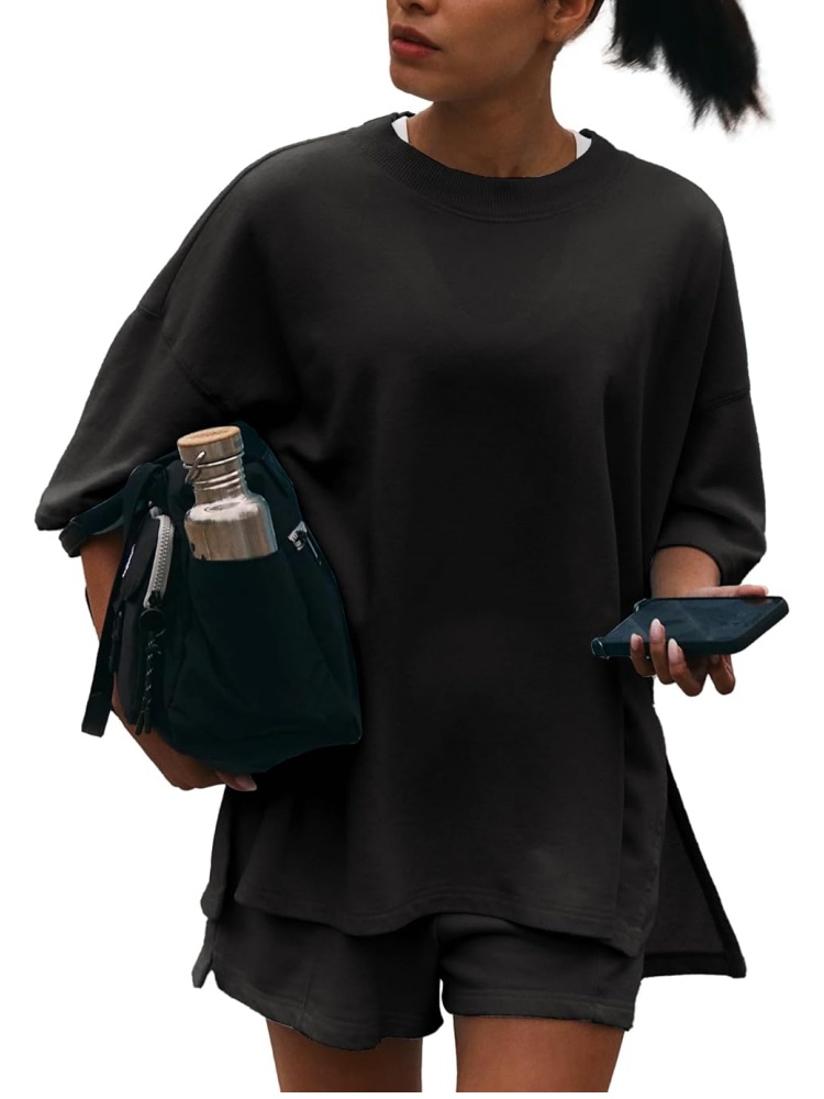 Women's Short Sleeve Cute Tops Shorts Lounge Sets