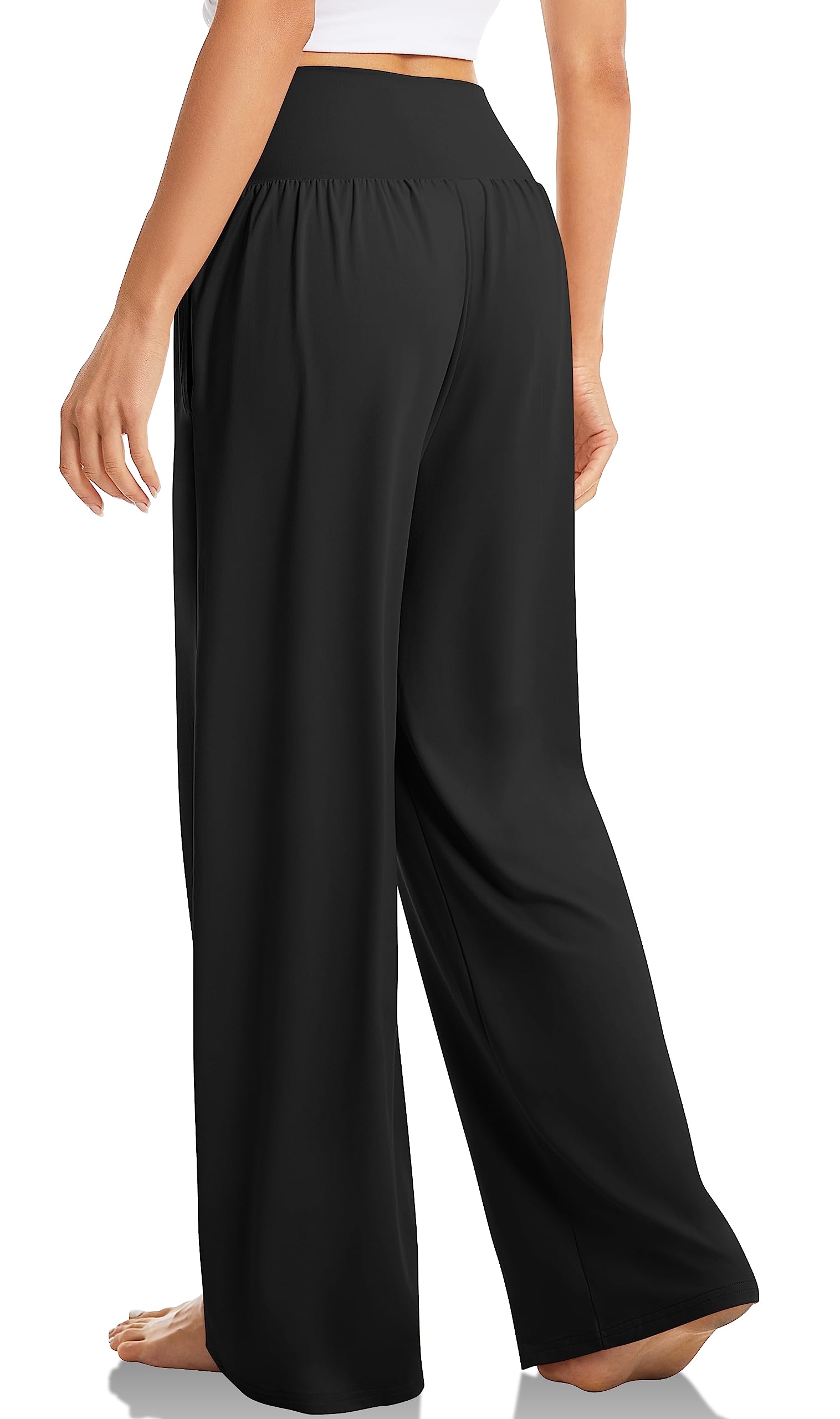 Women's Wide Leg Casual Loose Pants Yoga Sweatpants