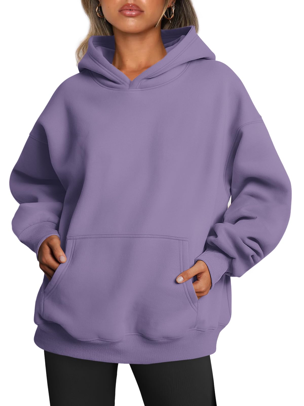 Women's Fall Long Sleeve Oversized Hoodies Fleece Sweatshirts With Pockets (BUY 2 10% OFF)