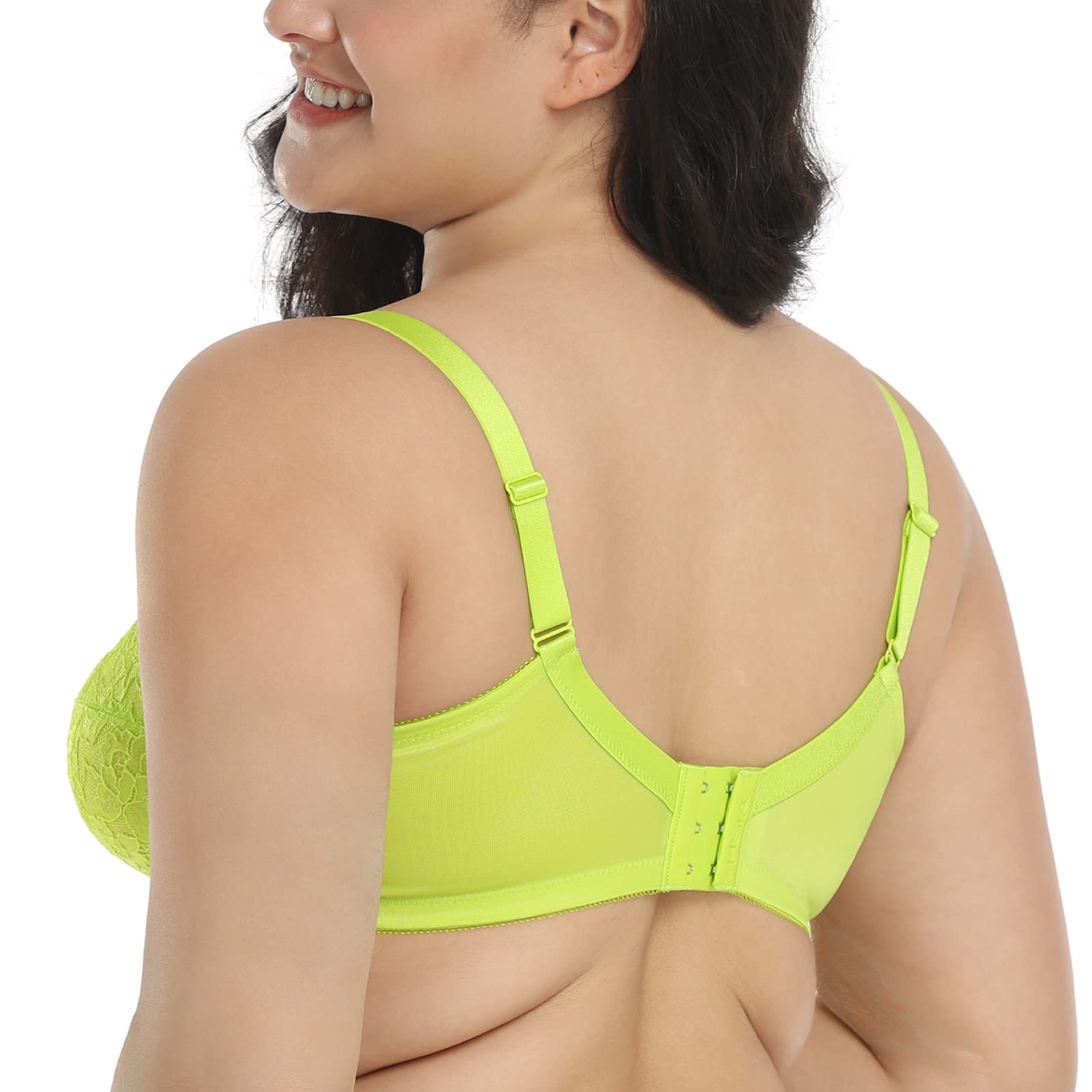 Lace Unlined Full Coverage Underwire Bra