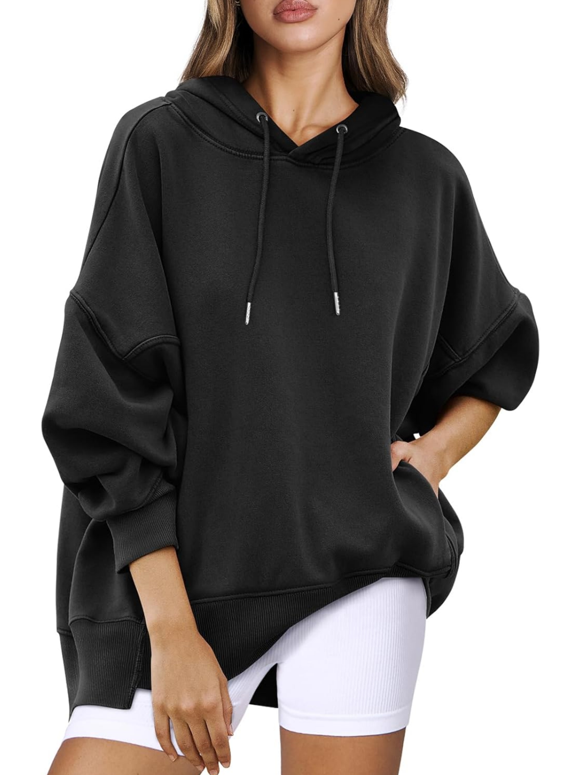 Oversized Hoodies Sweatshirts Fleece Pullover with Pockets (Buy 2 Free Shipping)