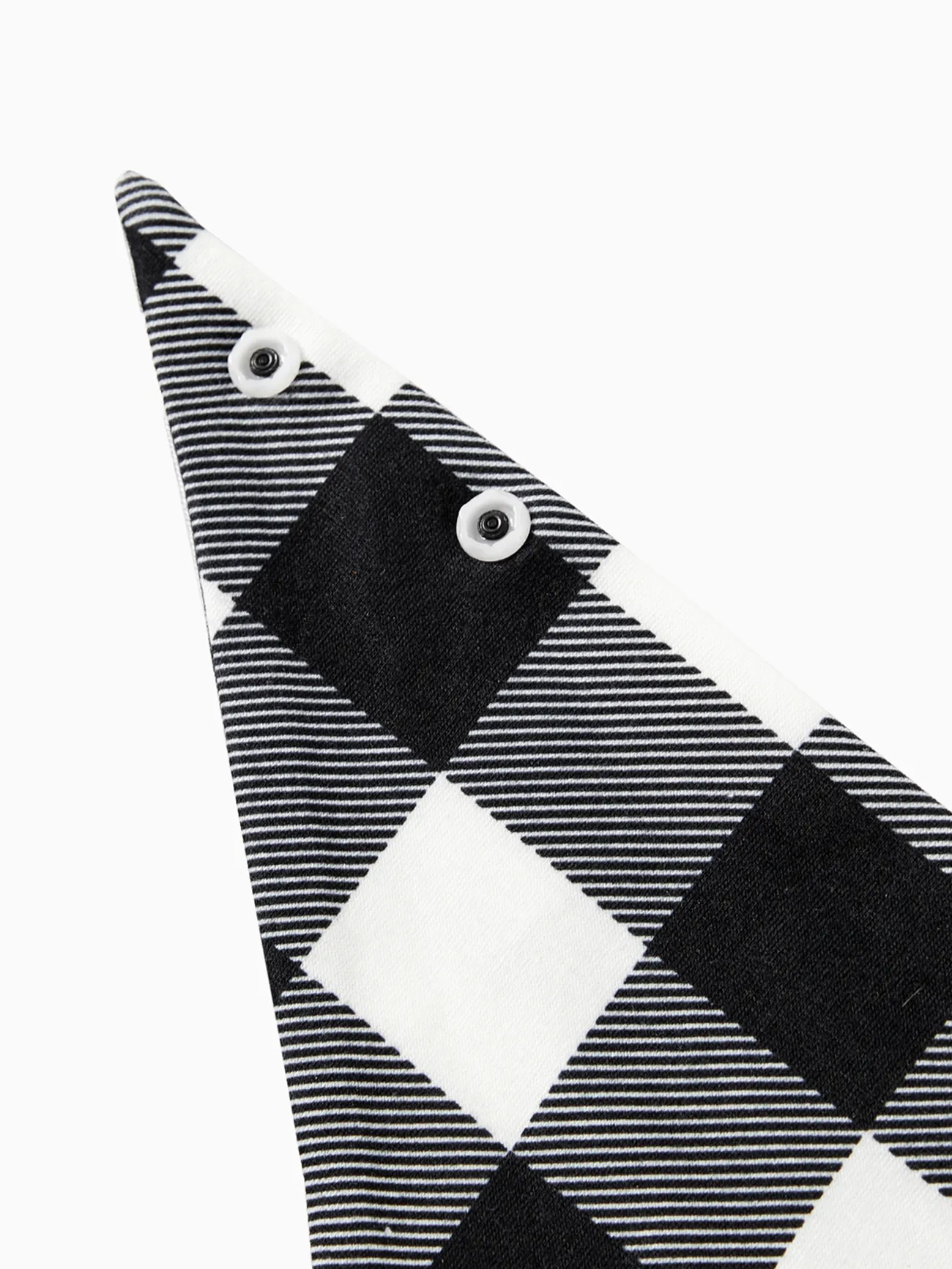 Family Christmas Pajamas Long-sleeve Black White Letters Pajamas