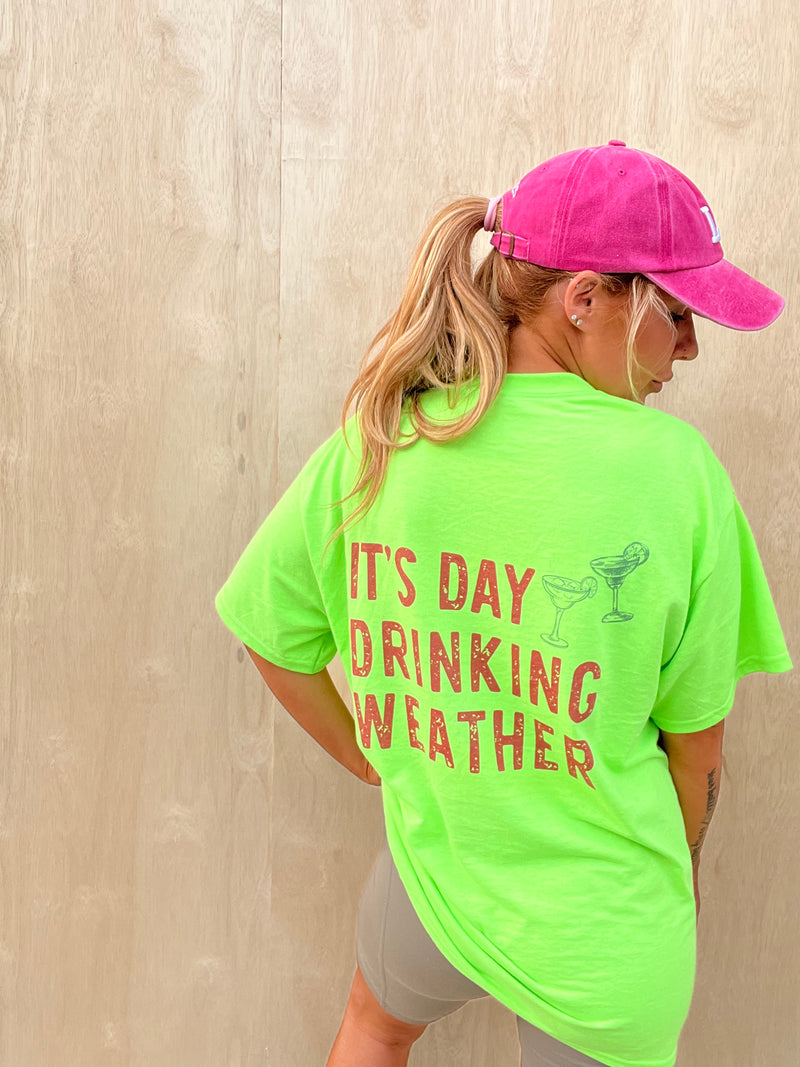 Day Drinking Weather Graphic Tee