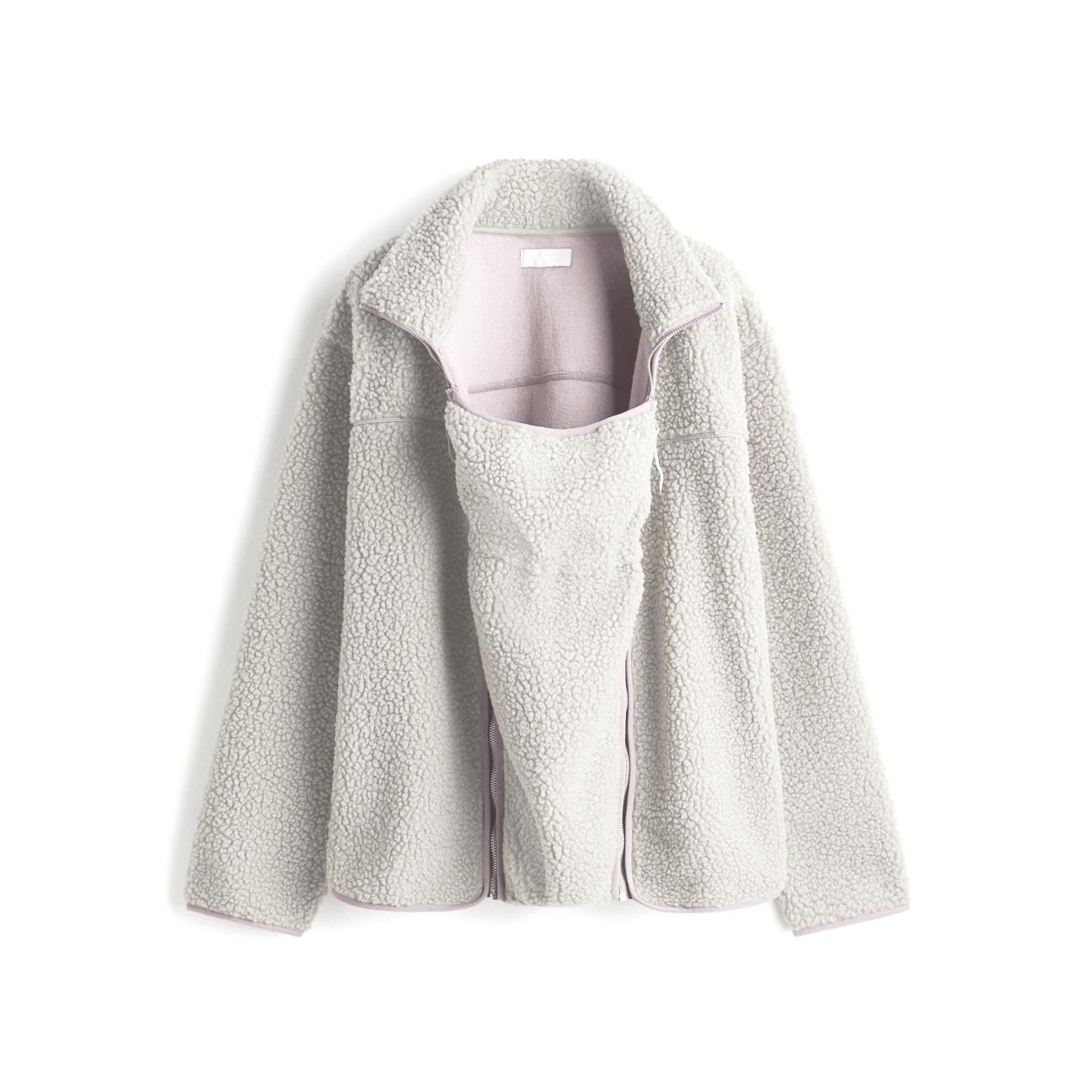 Women Before & After Babywearing Fleece Jacket